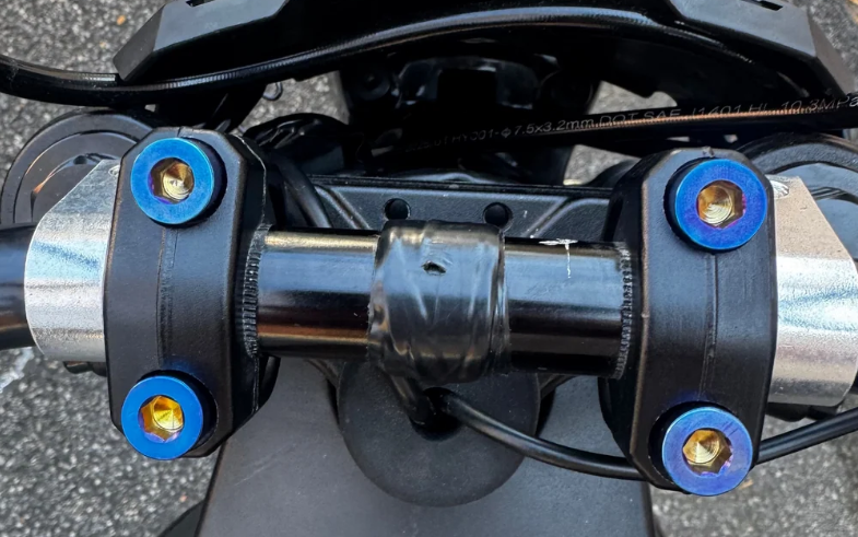 titanium handle bar bolt